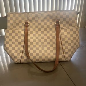 LOUIS VUITTON Damier Azur totally PM